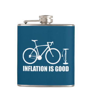 Inflatie is een goede fiets heupfles