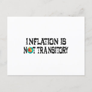 Inflatie is niet tijdelijk briefkaart