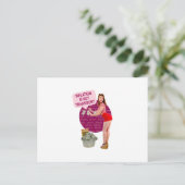 Inflatie is niet tijdelijk briefkaart (Staand voorkant)