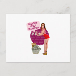 Inflatie is niet tijdelijk briefkaart