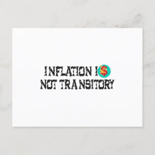 Inflatie is niet tijdelijk briefkaart