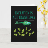 Inflatie is niet tijdelijk kaart (Gele Bloem)