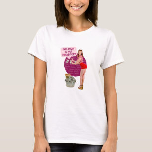 Inflatie is niet tijdelijk t-shirt