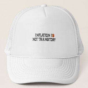 Inflatie is niet van voorbijgaande aard trucker pet