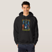 Inflatie is overgangsfase 90s Bootleg Merch Style Hoodie (Voorkant volledig)