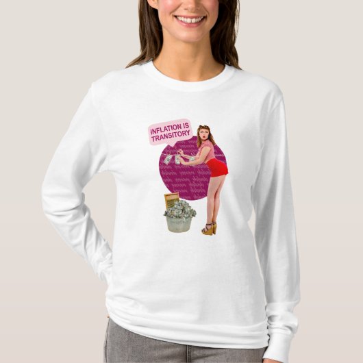 Inflatie is tijdelijk t-shirt (Voorkant)