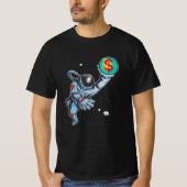 Inflatie naar de maanastronaut t-shirt (Voorkant)