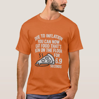 Inflatie Regel – 6,9 Second Floor Food T-Shirt