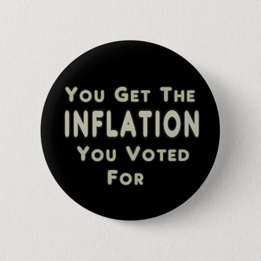 Inflatie Ronde Button 5,7 Cm (Voorkant)