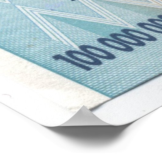 Inflatie waar je in kunt geloven! poster (Hoek)