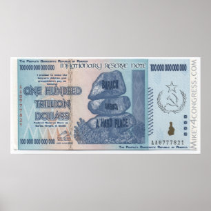 Inflatie waar je in kunt geloven! poster