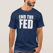Inflatietarieven van de Federal Reserve aan het ei T-shirt (Voorkant)