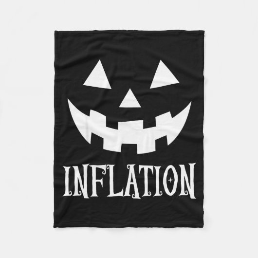 Inflation Halloween Costume Costume Couples Matchi Fleece Deken (Voorkant)