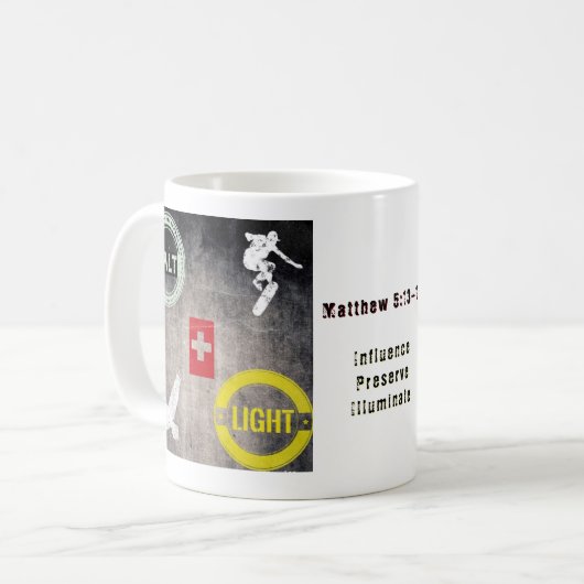 Influence Preserve Illuminate Koffiemok (Voorkant links)