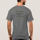 Influence Preserve Illuminate T-shirt (Achterkant)
