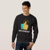 Influencer Content Creator Social Media Specialist Trui (Voorkant volledig)