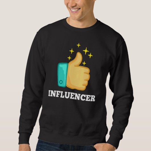 Influencer Content Creator Social Media Specialist Trui (Voorkant)