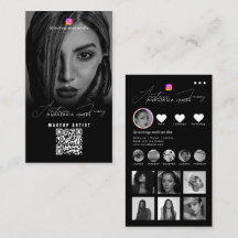 Influencer Foto's Zwart Wit Sociale Media QR Code