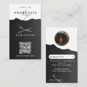 Influencer Hair Stylist Wig & Braid Stylists Visitekaartje (Voorkant / Achterkant)