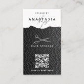 Influencer Hair Stylist Wig & Braid Stylists Visitekaartje (Voorkant)