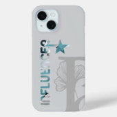 INFLUENCER iPhone-hoesjes Trend Abstract Blue Ocea Case-Mate iPhone Case (Achterkant)