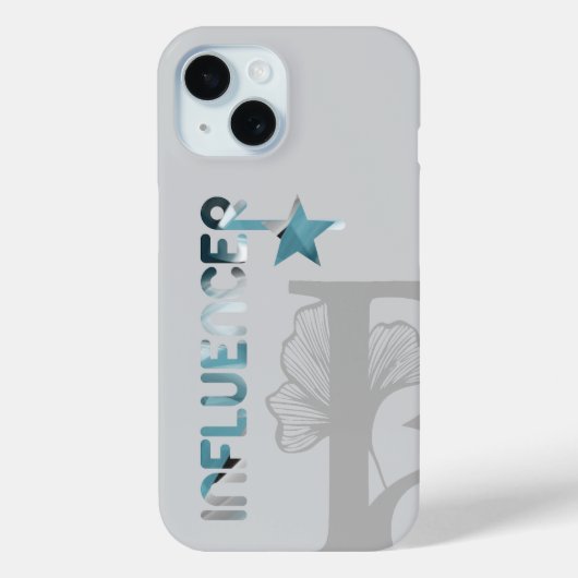 INFLUENCER iPhone-hoesjes Trend Abstract Blue Ocea Case-Mate iPhone Case (Achterkant)