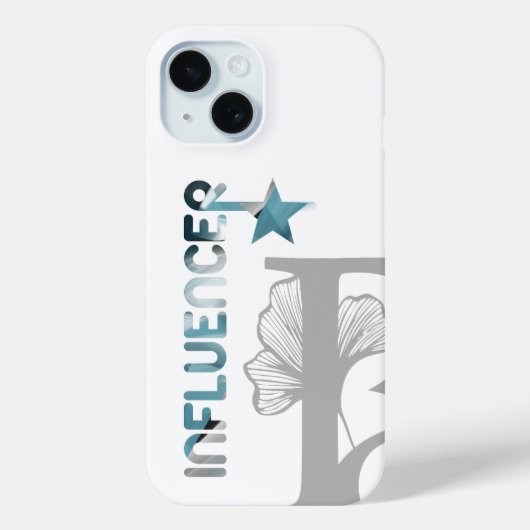 INFLUENCER iPhone-hoesjes Trend Abstract Blue Ocea Case-Mate iPhone Case (Achterkant)