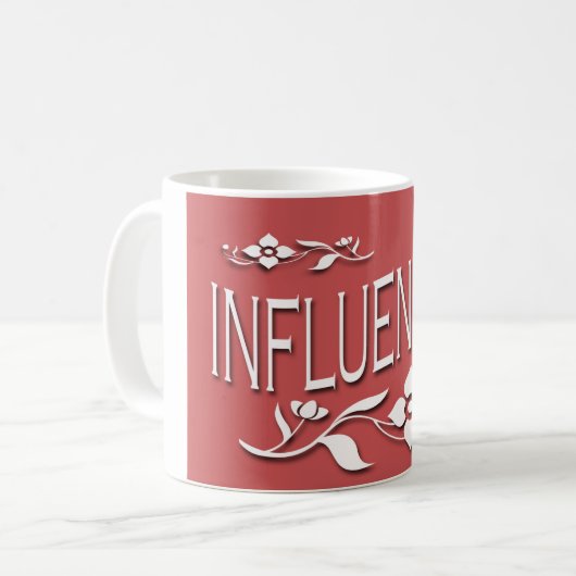 Influencer Koffiemok (Voorkant links)