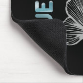 INFLUENCER Mousepad Trend Abstracte Kunst Blauwe O Muismat (Hoek)