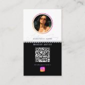 Influencer Photo Feed Grid Social Media Diamanten Visitekaartje (Voorkant)