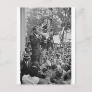 Influenciale mensen uit de jaren zestig briefkaart