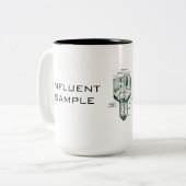 INFLUENT MONSTER TWEEKLEURIGE KOFFIEMOK (Voorkant links)