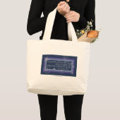 INFLUENTIE VAN DE LERER GROTE TOTE BAG (Voorkant (product))
