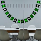 Info Beveiliging - Computercode en digitale hangsl Vlaggetjes