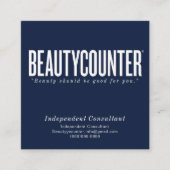 Info over bedankt en bestellen Visitekaartje (Voorkant)