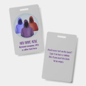 Info Security - Gekleurde hoodie Ethische hackers Badge (Voor- en achterkant)