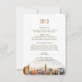 InFO voor bruiloft en details New York Kaart (Voorkant)