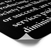 Infocratie definitie grappig poster (Hoek)