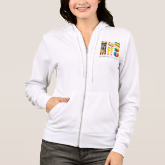 Infographic Elements and Data Visualization Hoodie