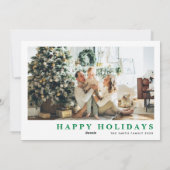 Infographic Kerstkaart met hoogtepunten van het ja (Achterkant)