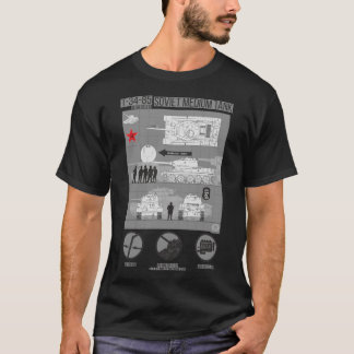 Infographics T 34 85 T-shirt