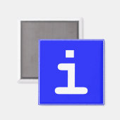 InfoPoint-pictogram Magneet (Voorkant / Achterkant)