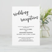 Inform Handgeschreven Huidige Tijd Eenvoudige Ontv Kaart (Staand voorkant)