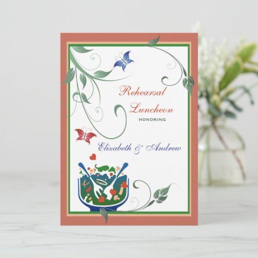 Informate lunch - Proeflunch uitnodiging (Staand voorkant)