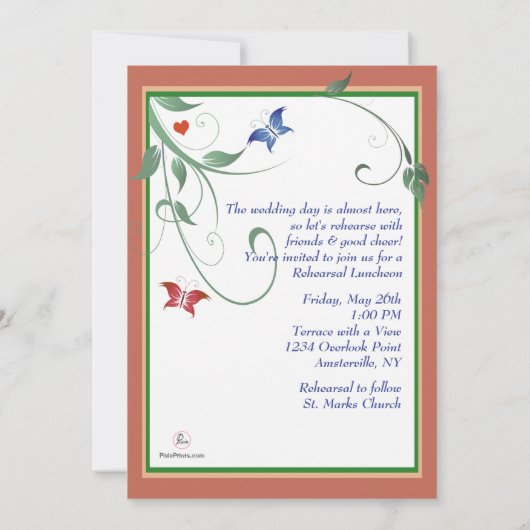 Informate lunch - Proeflunch uitnodiging (Achterkant)