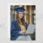 Informatica en Informatie Afstudeerfoto Aankondiging (Achterkant)