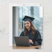 Informatica & Informatietechnologie Afgestudeerd Bedankkaart (Achterkant)