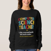 Informatica Leraar CS Professor Coding Instr Trui (Voorkant)