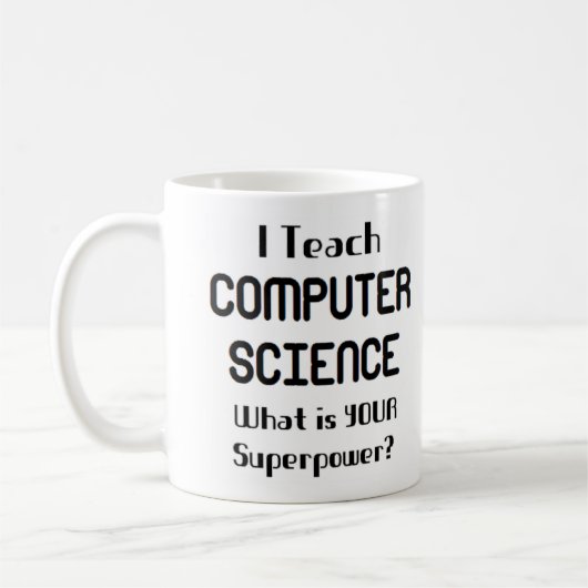 informatica onderwijzen koffiemok (Links)