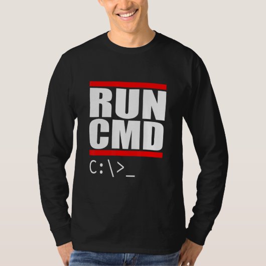 Informatici voor programmasoftware t-shirt (Voorkant)